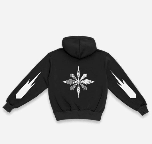 Perfect Hoodie "Black Galassia"