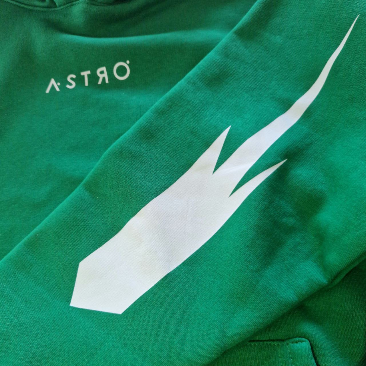 Perfect Hoodie "Green Nebulosa"